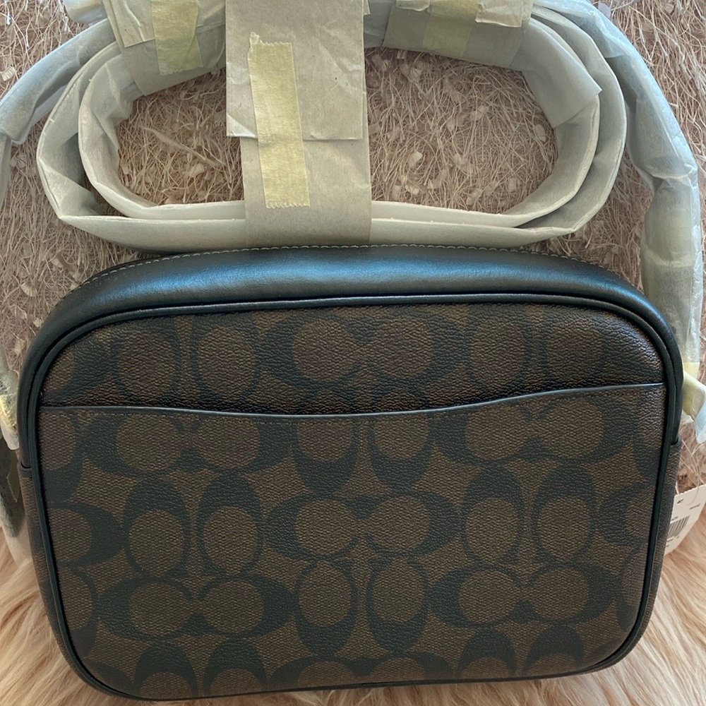 NWT Coach Jamie Camera Bag In Signature Canvas - Picture 5 of 9